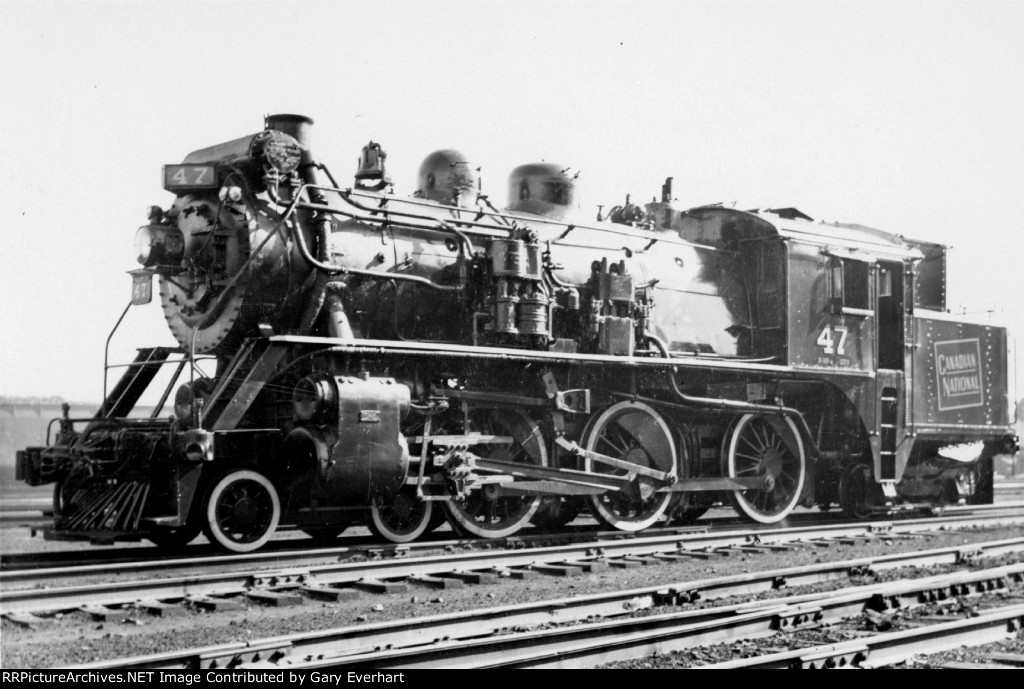 CN 4-6-4T #47 - Canadian National